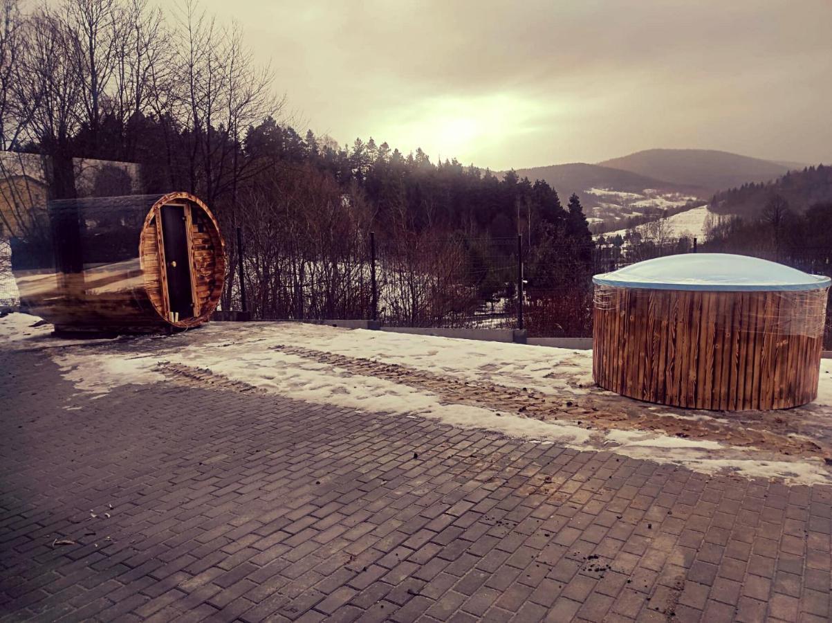 Sarnie Wzgorze Sucha Beskidzka Sauna Jacuzzi Chalet Kukow