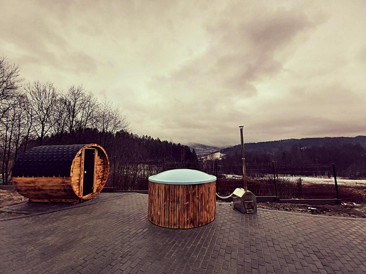 Sarnie Wzgorze Sucha Beskidzka Sauna Jacuzzi Chalet Kukow